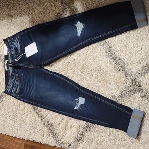 Kancan Mid Rise Ankle Skinny